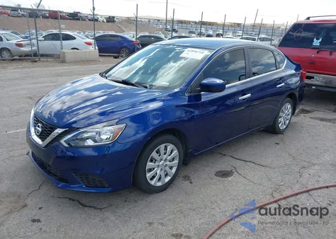 2016 Nissan Sentra S из США, поврежденный, VIN 3N1AB7AP5GY330075